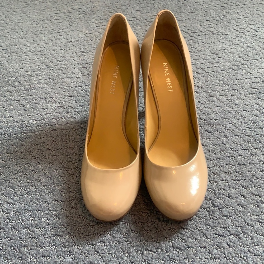 Nine West Nude Heels